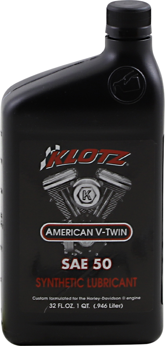 KLOTZ OIL V Twin Synthetic Oil 50W – 1 Quart (Part No. KH - 50) - Kelly Motorsports
