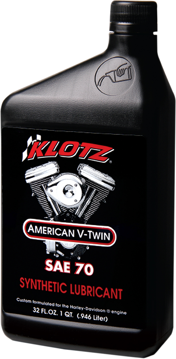 KLOTZ OIL V Twin Synthetic Oil 70W – 1 Quart – KH - 70 - Kelly Motorsports