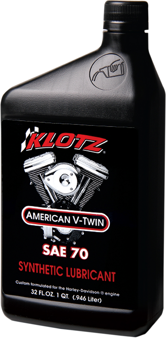 KLOTZ OIL V Twin Synthetic Oil 70W – 1 Quart – KH - 70 - Kelly Motorsports