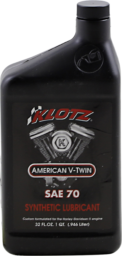 KLOTZ OIL V Twin Synthetic Oil 70W – 1 Quart – KH - 70 - Kelly Motorsports