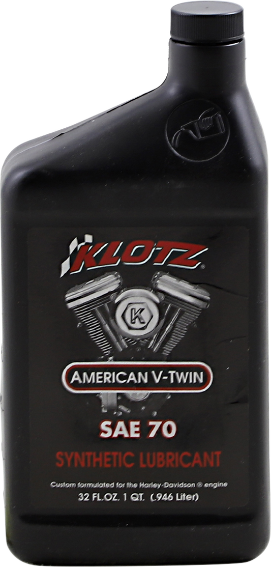 KLOTZ OIL V Twin Synthetic Oil 70W – 1 Quart – KH - 70 - Kelly Motorsports