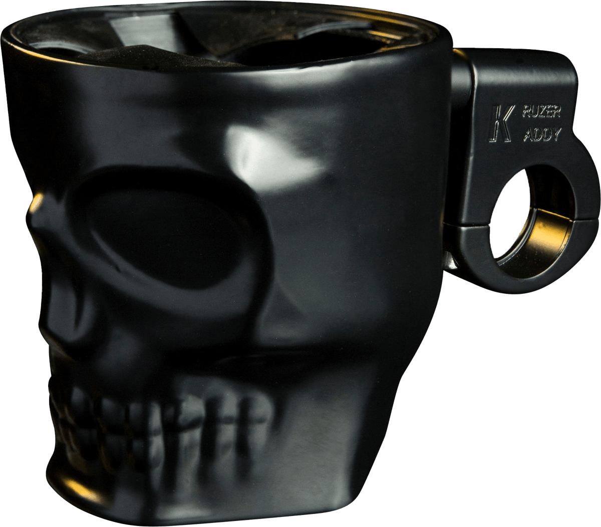 KRUZER KADDY Skull Bar Mount Holder Black - Kelly Motorsports