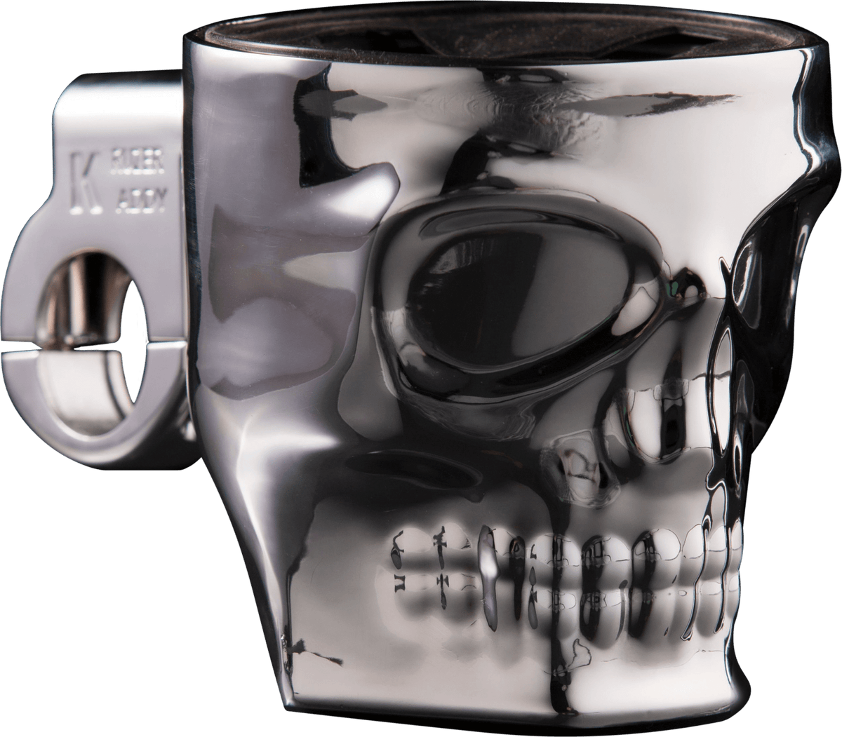 KRUZER KADDY Skull Bar Mount Holder Chrome Part 1075 - Kelly Motorsports