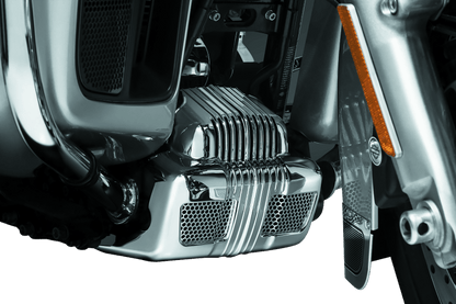 Kuryakyn Coolant Pump Cover for 2014-2016 Harley Davidson Ultra Touring Models Chrome Part #KUR7677 - Kelly Motorsports