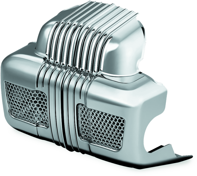 Kuryakyn Coolant Pump Cover for 2014-2016 Harley Davidson Ultra Touring Models Chrome Part #KUR7677 - Kelly Motorsports
