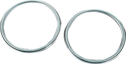 Kuryakyn Corona Speaker Grills Chrome for Harley-Davidson Touring Models - Kelly Motorsports