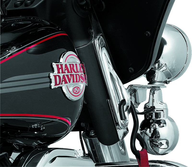 Kuryakyn Custom Teardrop Tie-Down Brackets for Harley Davidson Touring Models - Kelly Motorsports