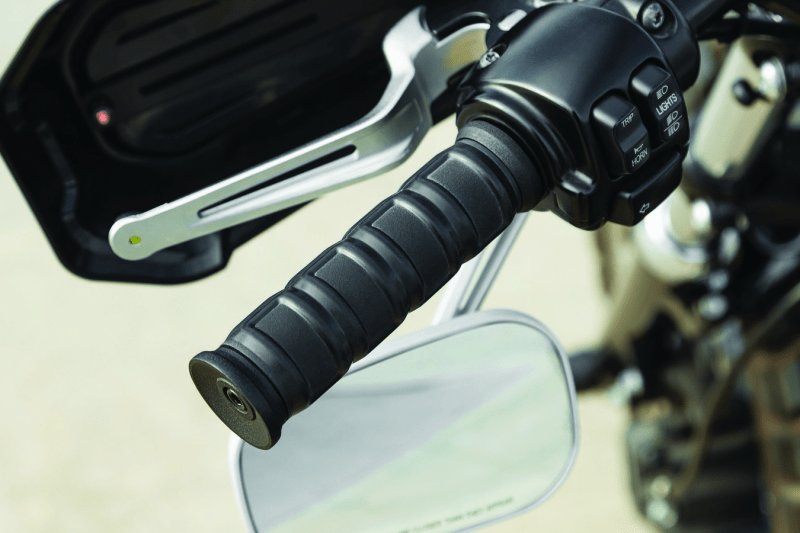 Kuryakyn Dillinger Grips Dual Cable Satin Black – Aggressive Control with Vibration Dampening - Kelly Motorsports
