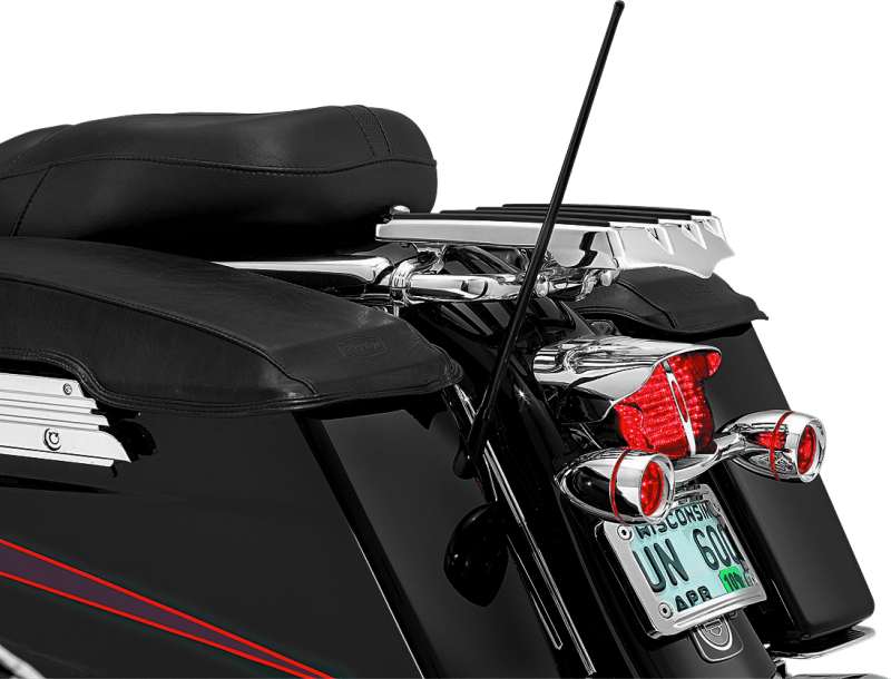 Kuryakyn Dual Function Flexible Antenna for Harley Davidson Touring Models – 17-inch CB and FM/AM Radio Compatibility - Kelly Motorsports