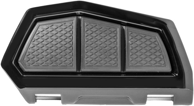 Kuryakyn Enygma Passenger Boards - Gloss Black for Powersports Vehicles - Kelly Motorsports