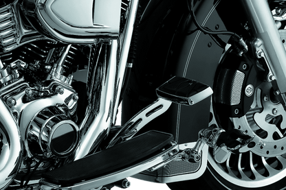 Kuryakyn Extended Brake Pedal Girder for Harley Davidson Touring Models (2008-2009) - Chrome Part Number KUR1071 - Kelly Motorsports
