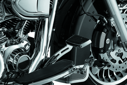 Kuryakyn Extended Brake Pedal Girder for Harley Davidson Touring Models (2008-2009) - Chrome Part Number KUR1071 - Kelly Motorsports