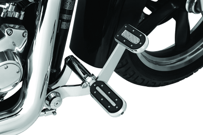 Kuryakyn Heavy Industry Brake Pedal Pad for Harley Davidson FX Models - Part Number kur7037 - Kelly Motorsports