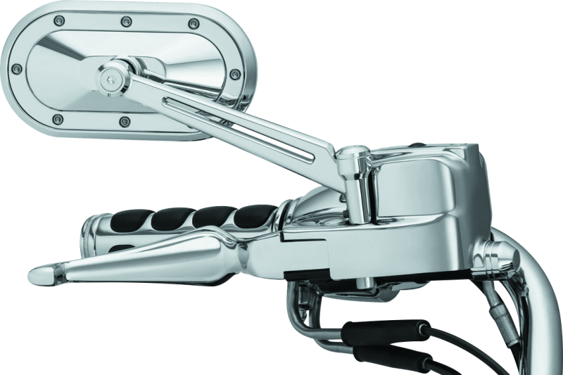 Kuryakyn Heavy Industry Chrome Mirrors Part Number KUR1736 for Powersports Vehicles - Kelly Motorsports