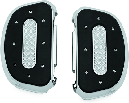 Kuryakyn Heavy Industry Driver Boards for Harley Davidson Touring Models - Chrome Part #7043 - Kelly Motorsports