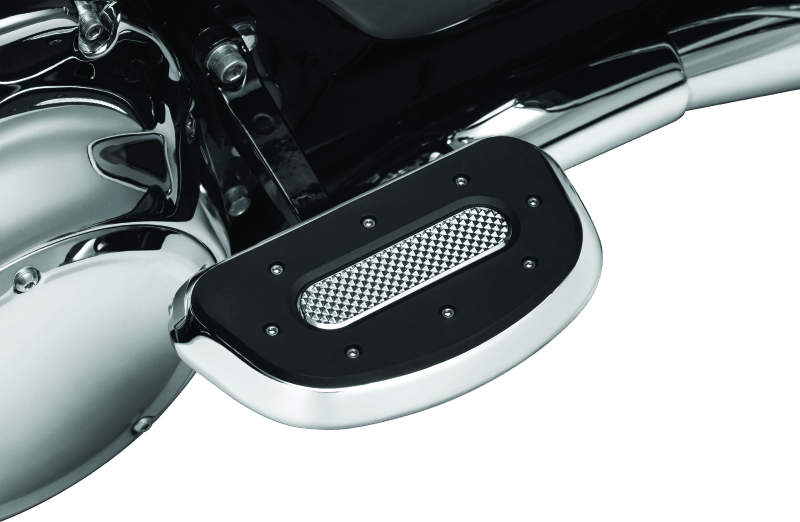 Kuryakyn Heavy Industry Driver Boards for Harley Davidson Touring Models - Chrome Part #7043 - Kelly Motorsports
