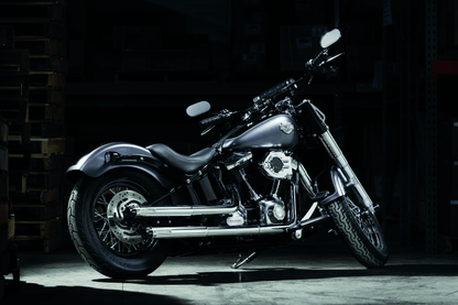 Kuryakyn Heavy Industry Mirrors Satin Black & Chrome - Part Number kur1766 - Kelly Motorsports