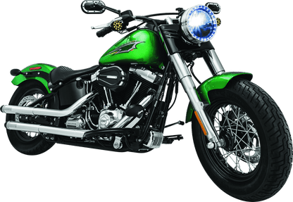 Kuryakyn Heavy Industry Mirrors Satin Black & Chrome - Part Number kur1766 - Kelly Motorsports