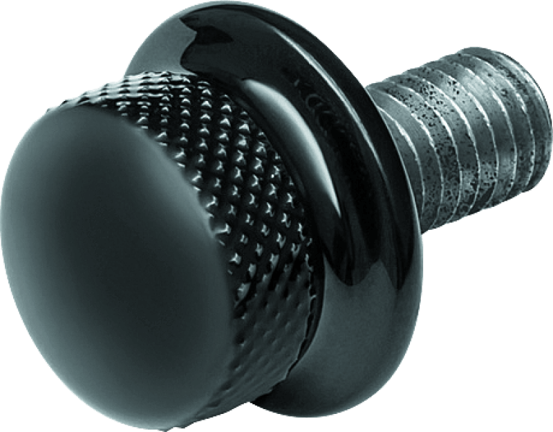 Kuryakyn Indian Quick Release Seat Screw for Scout Models with Passenger Seat - Black - Kelly Motorsports