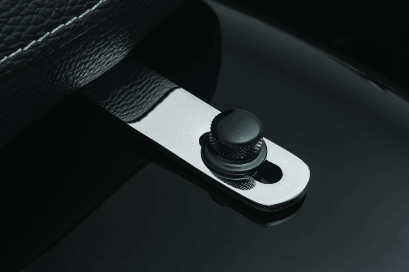 Kuryakyn Indian Quick Release Seat Screw for Scout Models with Passenger Seat - Black - Kelly Motorsports