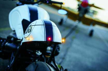 Kuryakyn Kellerman Atto Smoke Lens Amber Dark Satin Black – Compact High-Power LED Signal Light for Powersports Vehicles - Kelly Motorsports