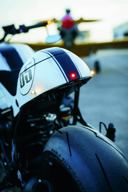 Kuryakyn Kellerman Atto Smoke Lens Amber Dark Satin Black – Compact High-Power LED Signal Light for Powersports Vehicles - Kelly Motorsports