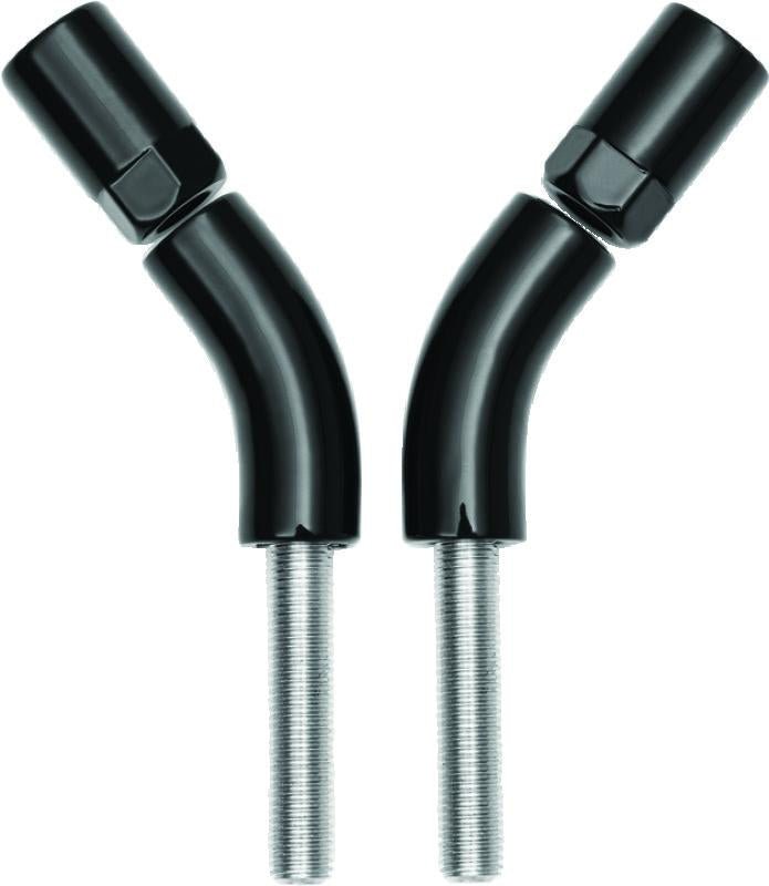 Kuryakyn Mirror Stem 3 inch Outward Extenders for Powersports Vehicles, Black (Part #kur1216) - Kelly Motorsports