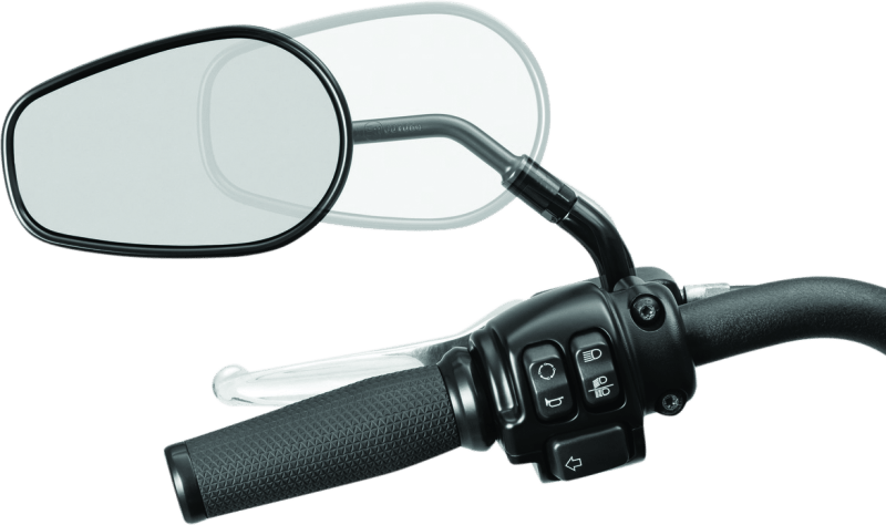 Kuryakyn Mirror Stem 3 inch Outward Extenders for Powersports Vehicles, Black (Part #kur1216) - Kelly Motorsports
