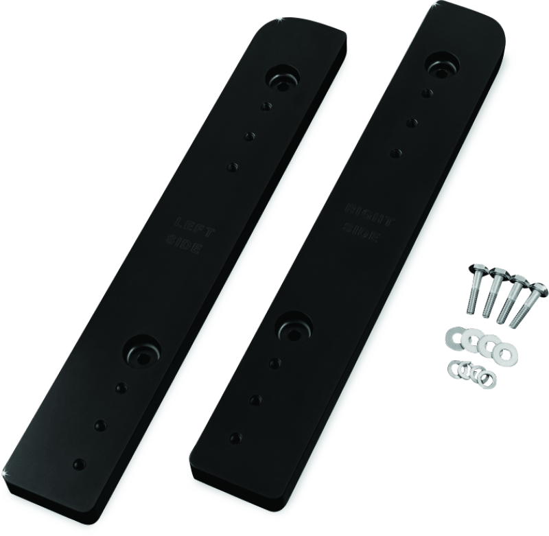 Kuryakyn Relocator for Tour-Pak 14-Up Touring Models - Black - Kelly Motorsports