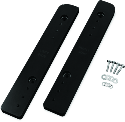 Kuryakyn Relocator for Tour-Pak 14-Up Touring Models - Black - Kelly Motorsports