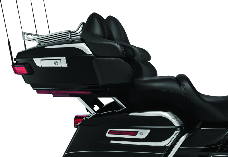 Kuryakyn Relocator for Tour-Pak 14-Up Touring Models - Black - Kelly Motorsports