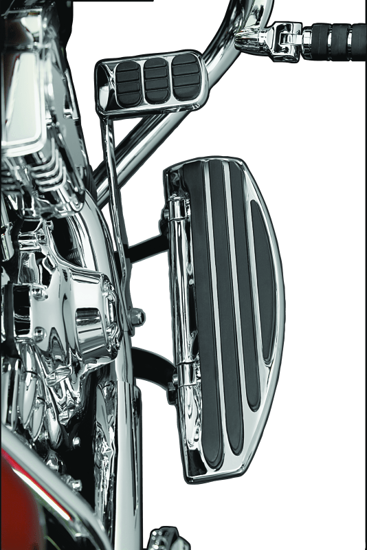 Kuryakyn Running Board Extensions for 92-08 Harley-Davidson Touring Models - Part Number KUR450 - Kelly Motorsports