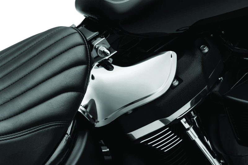 Kuryakyn Saddle Shields Heat Deflectors for 2018 Harley Davidson Softail Models - Kelly Motorsports