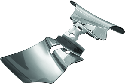 Kuryakyn Saddle Shields Heat Deflectors for Harley Davidson Dyna Models (2004-2006) with Smoke Reflective Tint - Kelly Motorsports