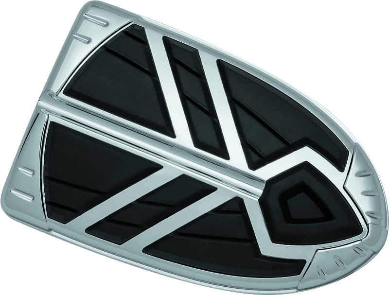 Kuryakyn Spear Brake Pedal Pad for 2014-2023 Indian Motorcycle Models Chrome - Kelly Motorsports