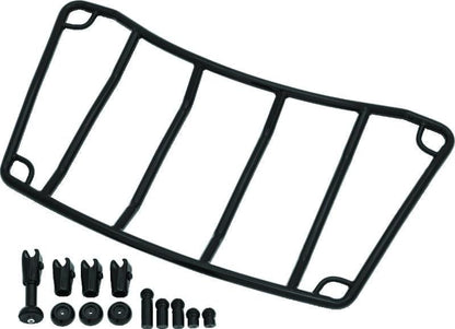 Kuryakyn Trunk Luggage Rack Adjustable Gloss Black for Honda Gold Wing and Kawasaki Vulcan Voyager - Kelly Motorsports