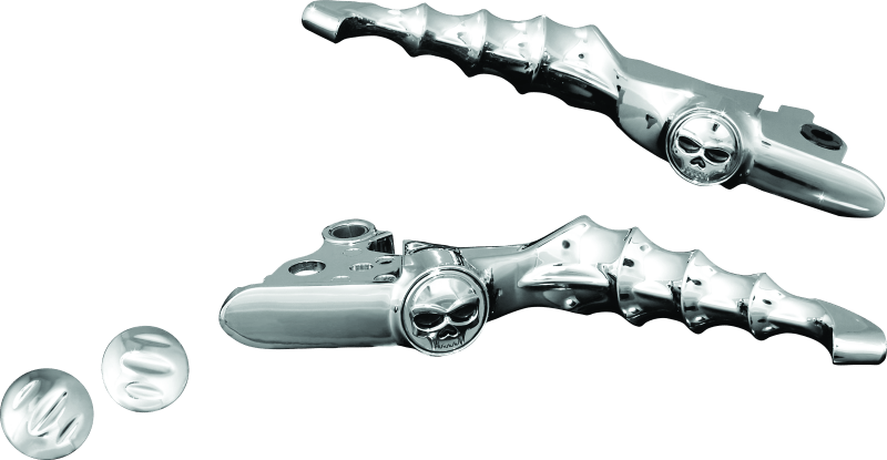 Kuryakyn Zombie Levers for Harley-Davidson Touring Models (2008-2009) – Chrome Finish - Kelly Motorsports