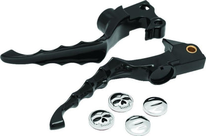 Kuryakyn Zombie Levers for Harley-Davidson XL Models - Gloss Black, Part Number kur1092 - Kelly Motorsports