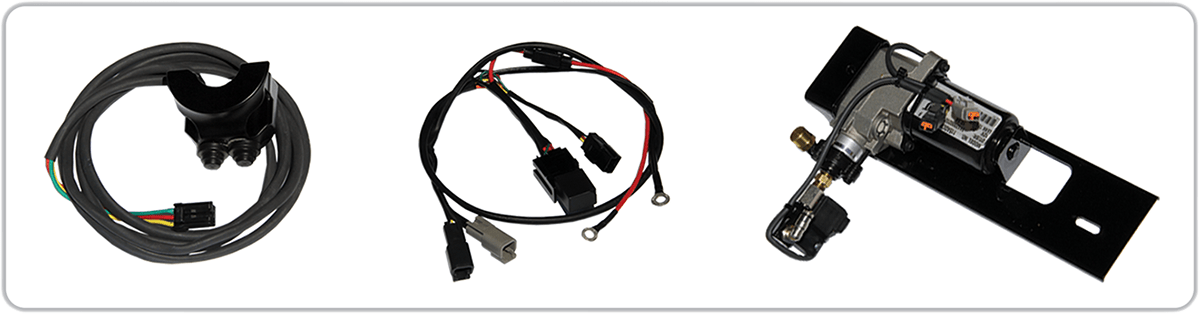Legend Suspension AIR-A FL Adjustable Air Suspension System for FLTRX with Black Handlebar Control - Part Number 1311-0151 - Kelly Motorsports