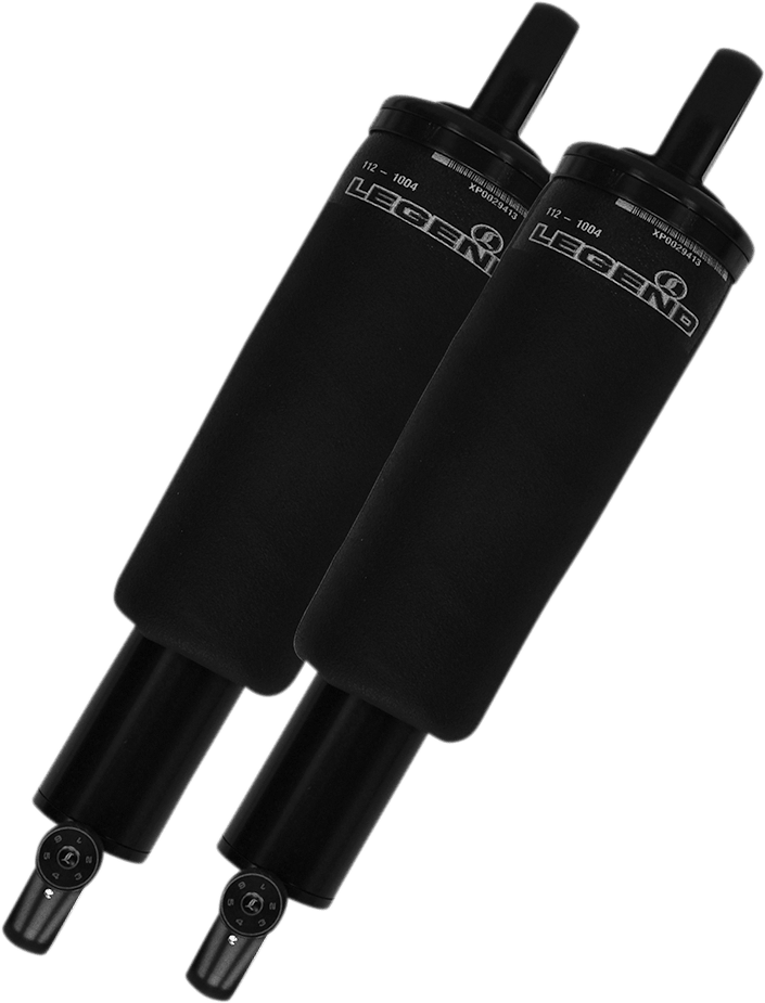 Legend Suspension AIR-A FL Adjustable Air Suspension System for FLTRX with Black Handlebar Control - Part Number 1311-0151 - Kelly Motorsports
