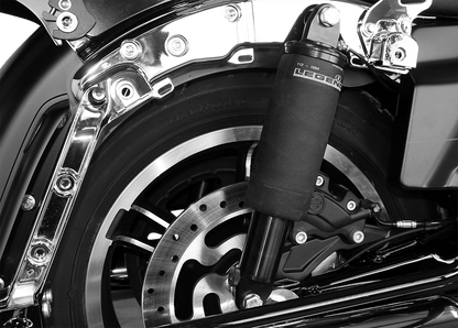 Legend Suspension AIR-A FL Adjustable Air Suspension System for FLTRX with Black Handlebar Control - Part Number 1311-0151 - Kelly Motorsports