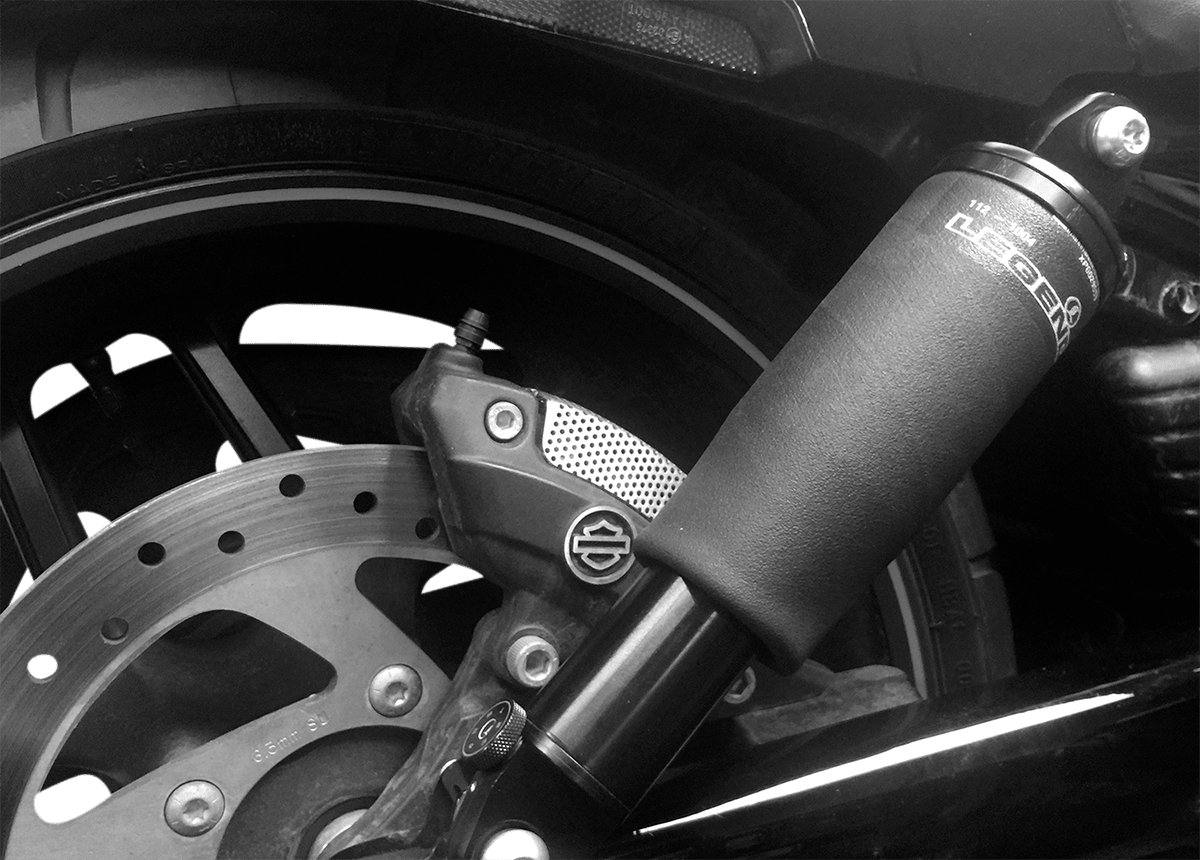 Legend Suspension AIR-A V-Rod Adjustable Air Suspension System for V-Rod 1311-0109 by Legend Suspension - Kelly Motorsports