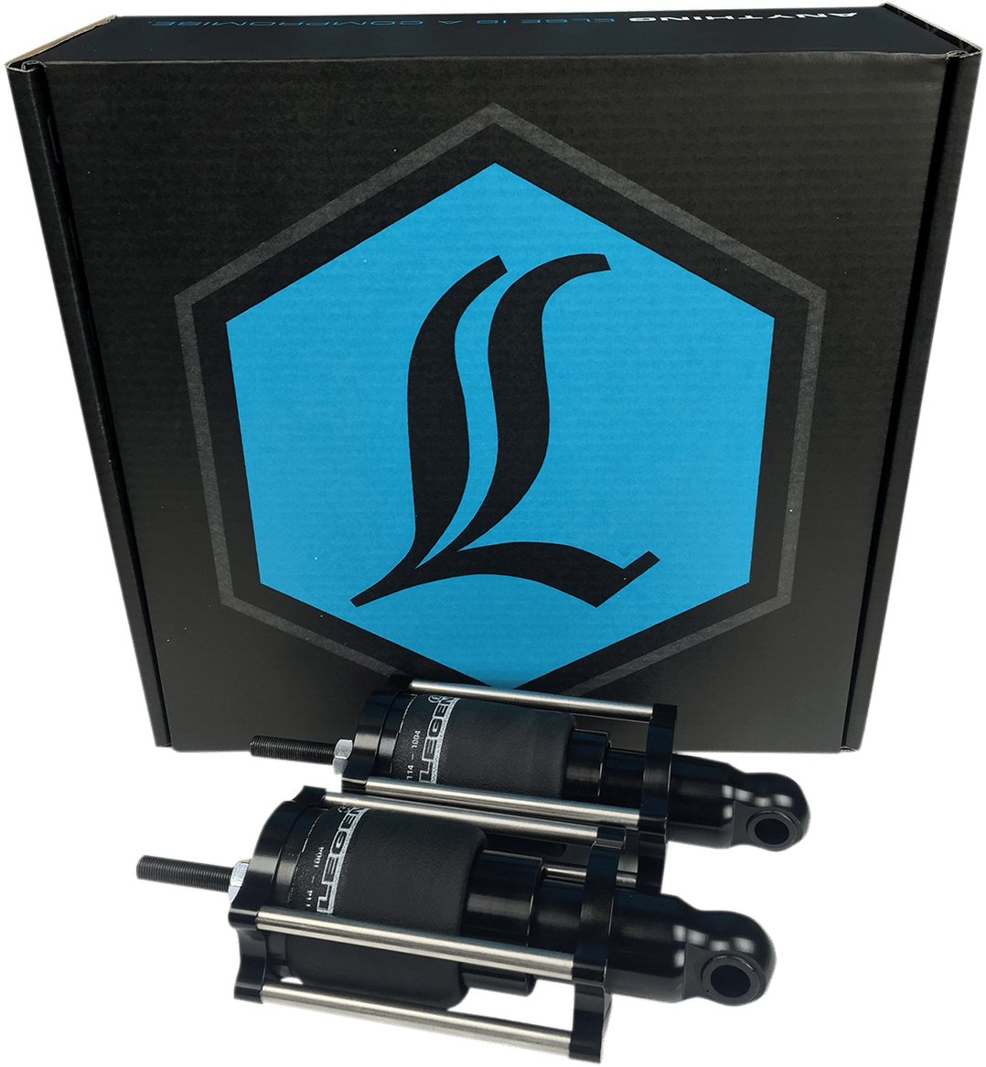 Legend Suspension AIR Softail Air Suspension System for Harley-Davidson '00-'17 – Part #1311-0145 - Kelly Motorsports