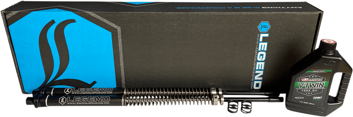 Legend Suspension AXEO Front End Suspension for Softail 41mm (2000-2017) by Legend Suspension Part #0414-0600 - Kelly Motorsports