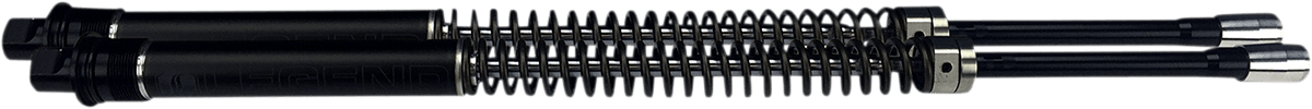 Legend Suspension AXEO Trike Front Suspension for Harley-Davidson Tri-Glide 2009-2013, 41 mm Black Part 0414-0598 - Kelly Motorsports