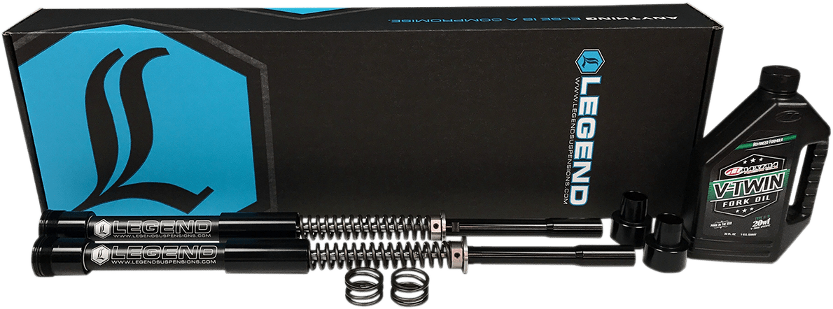 Legend Suspension AXEO23 Front End Suspension for 23" Wheels on FLH 2014-2016 Models - Kelly Motorsports