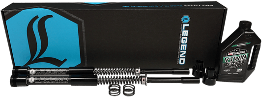 Legend Suspension AXEO23 Front End Suspension for 23" Wheels on FLH 2014-2016 Models - Kelly Motorsports