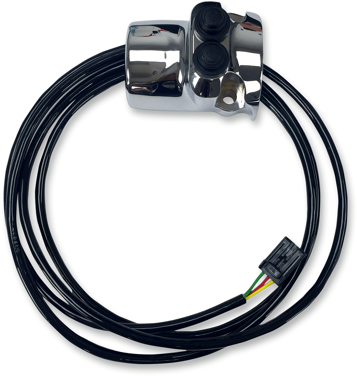 LEGEND SUSPENSION Chrome Handlebar Mounted Control Assembly for Road Glide - Part 2106-0406 - Kelly Motorsports