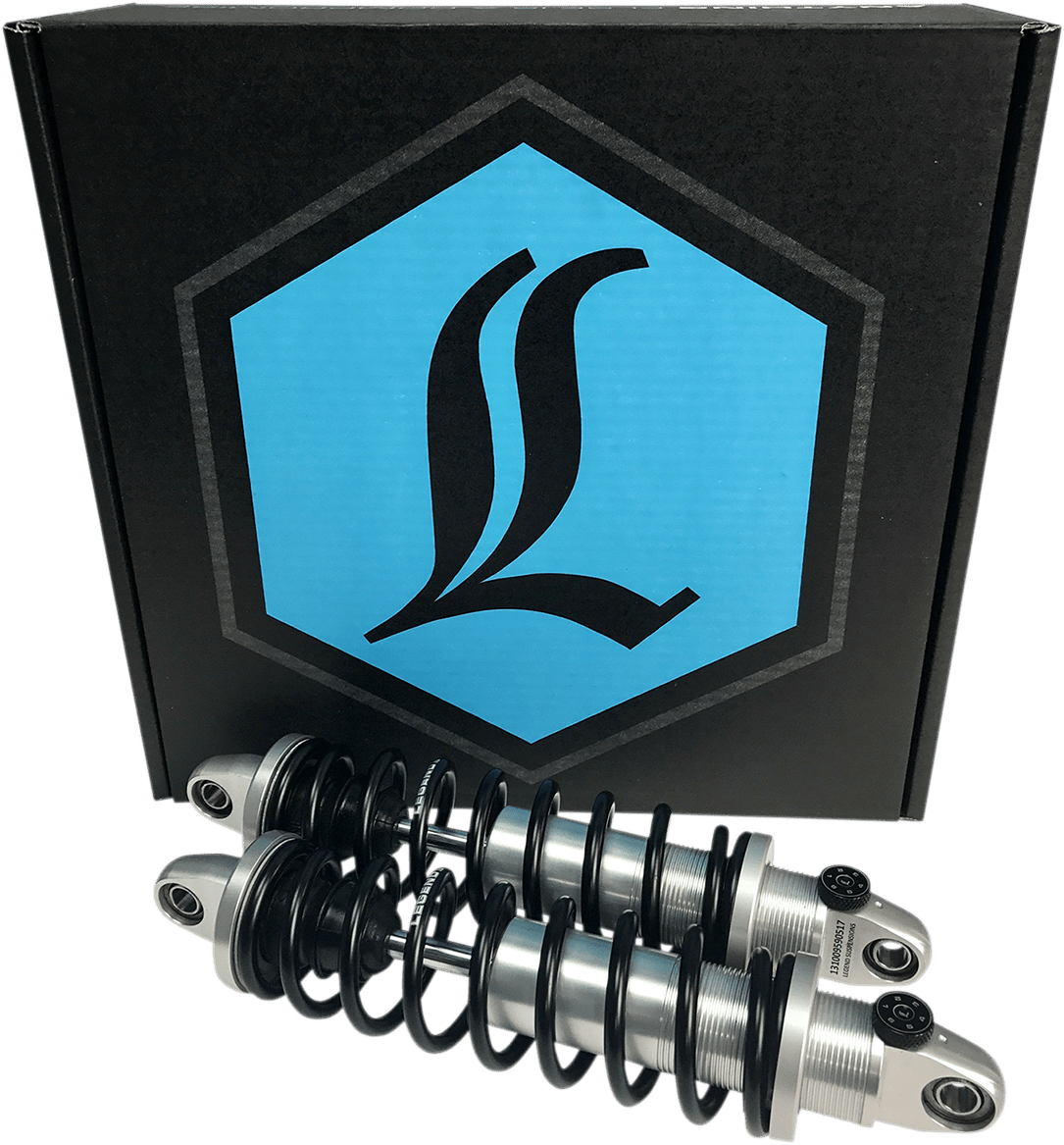 Legend Suspension REVO-A Adjustable Dyna Coil Suspension - 13 Inch, Clear Anodized, Heavy-Duty - Part 1310-1777 - Kelly Motorsports