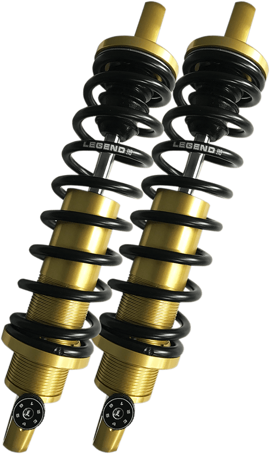 Legend Suspension REVO-A Adjustable XL Coil Suspension - 13 inch - Gold - Part 1310-1748 - Kelly Motorsports